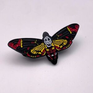 DEATH’S HEAD MOTH | Enamel Pin (Brand New!) 🖤